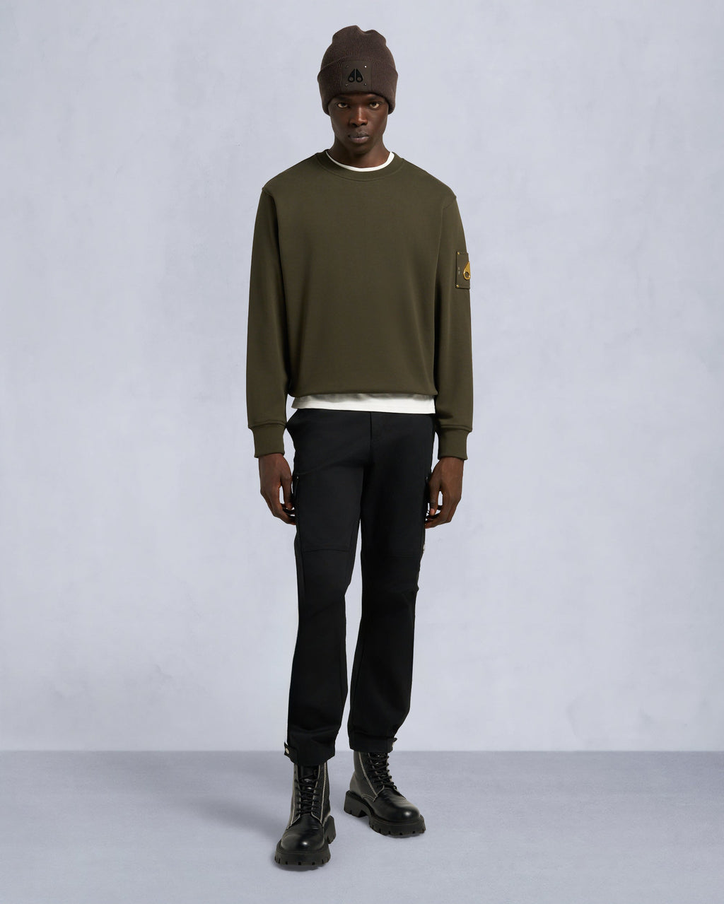 Moose Knuckles - M35MS673G - Gold Series Snyder Crew - MENS -  - Front Category