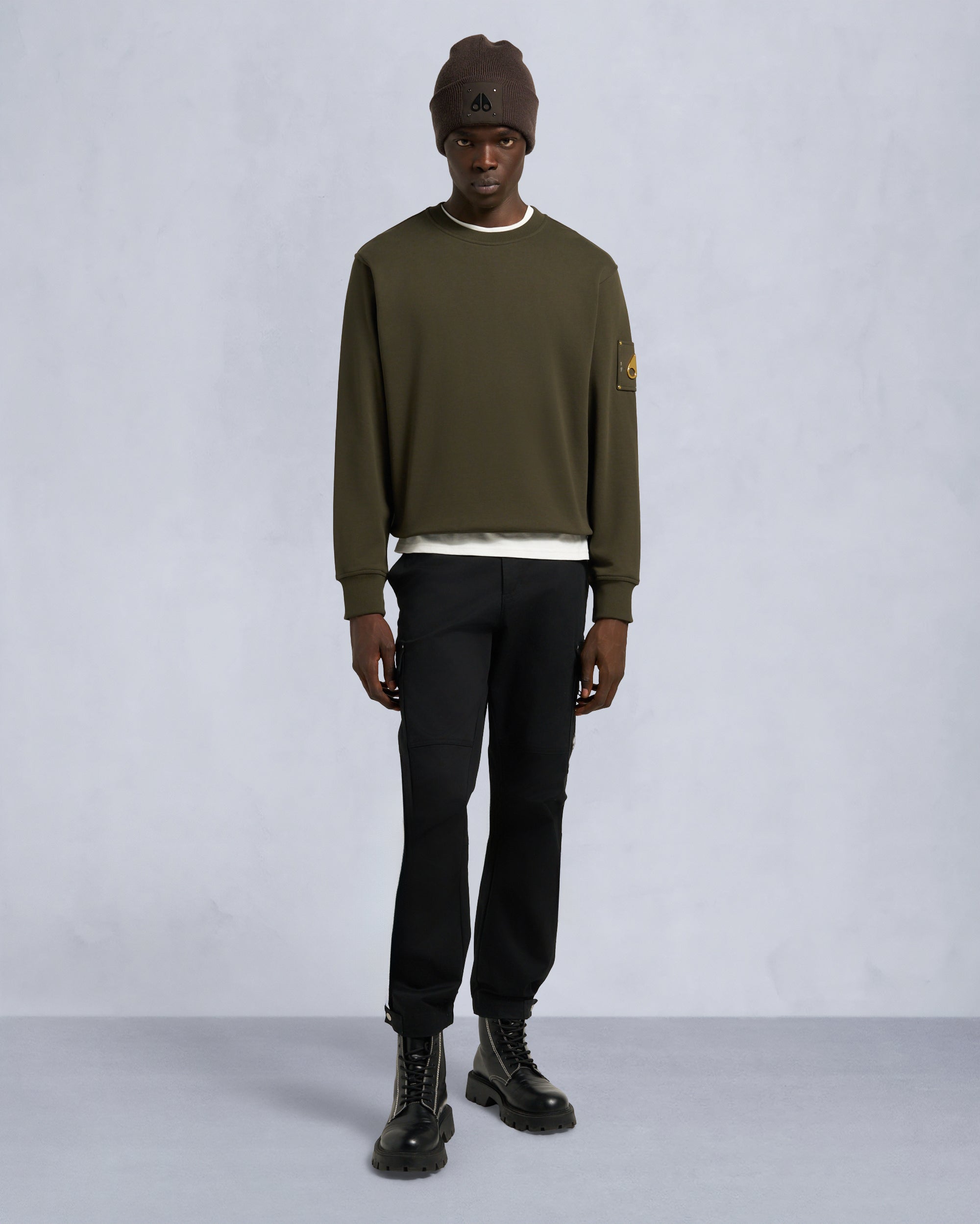 Moose Knuckles - M35MS673G - Gold Series Snyder Crew - MENS -  - Front Category