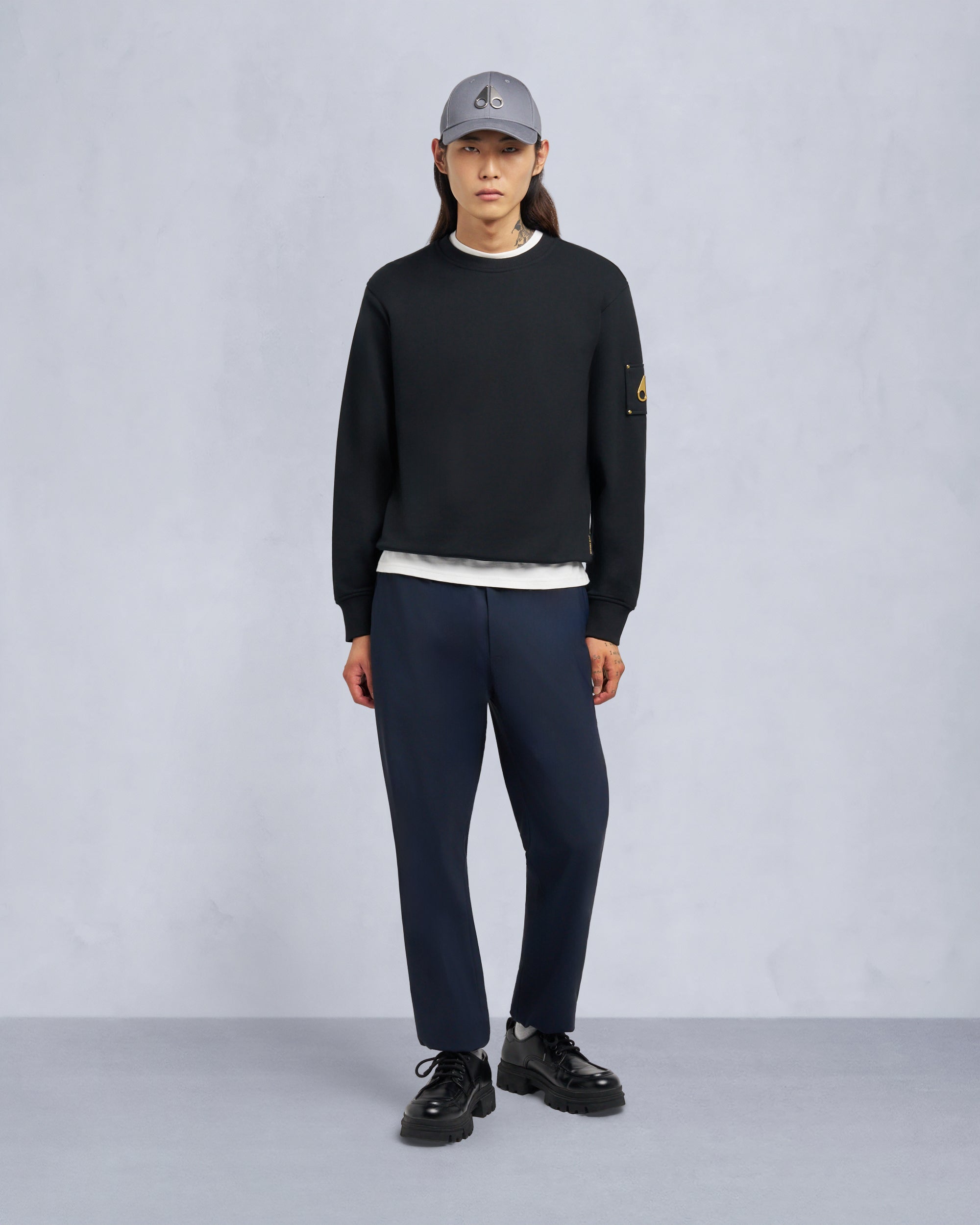 Moose Knuckles - M35MS673G - Gold Series Snyder Crew - MENS -  - Front Category